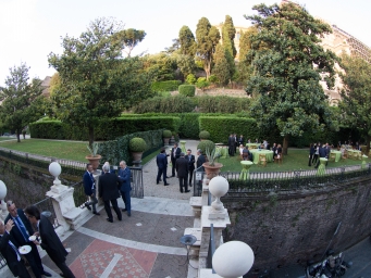 Evento corporate organizzato da Smart Eventi per Hitachi nella prestigiosa location romana Galleria del Cardinale