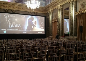 Abbiamo organizzato la premiere italiana della Bella e la Bestia il film per Disney presso un meraviglioso palazzo storico di Milano.