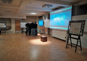 Abbiamo organizzato l'attività Mystery Room di team building per l'azienda Saint-Gobain, formando lo spirito di squadra con un'ora a disposizione prima della cena