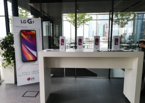 Abbiamo collaborato con Publicis per presentare alla stampa il nuovo prodotto mobile di LG, il modello G7