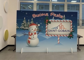 Smart Eventi organizza l’evento di Natale di Saint Gobain, fornendo anche un servizio di allestimento e organizzazione attività laboratoriali a tema natalizio.